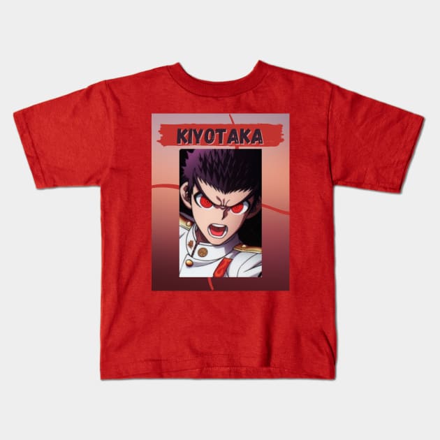 Kiyotaka: Danganronpa 1 Kids T-Shirt by TheMochiLife